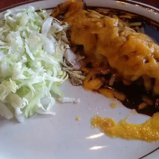 Cheese and Onion Enchilada