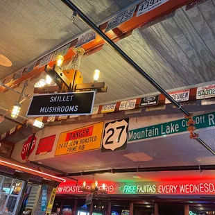 Fun atmosphere/decor