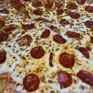 Pepperoni pizza