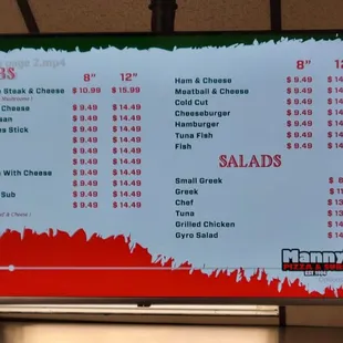 Menu 2023