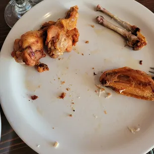 The pic I was able to to take of wings
