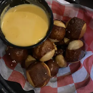 Pretzel Bites.