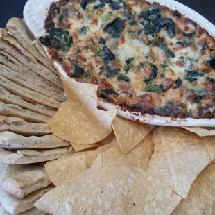 Spinach and Artichoke Chicken Melt