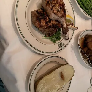 Veal chops 10 oz each