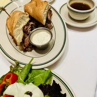 French dip roast sandwich