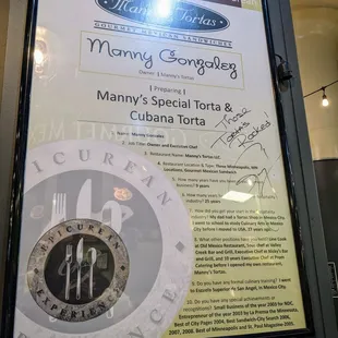 So much history + recognition!