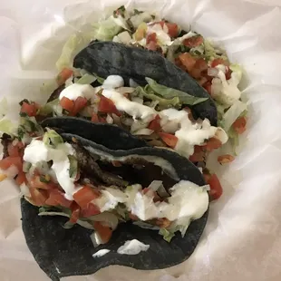 Blue tacos