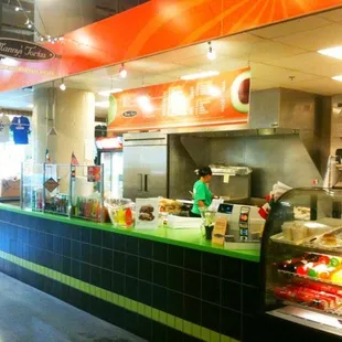 sushi and sashimi, interior