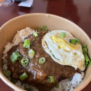 Silog Burger Steak