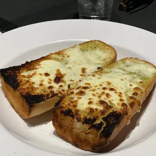 Cheesy garlic bread