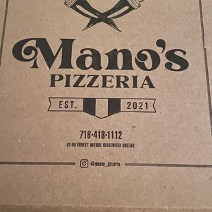 Pizza to go box
