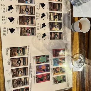 Chocolates for tasting