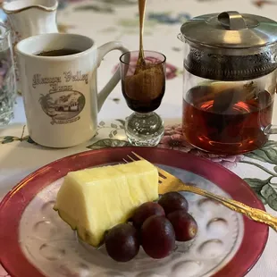 Always had a wonderful fruit to start off our breakfast.