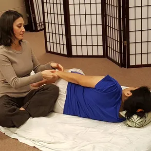 Learning Shiatsu
