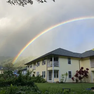 Best place to admire rainbows that are super vivid