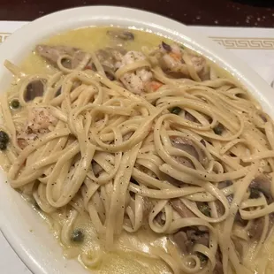 Veal and Mushroom Piccata