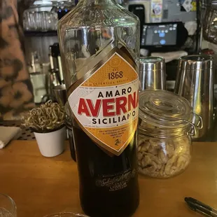 A little farewell drink - very nice!