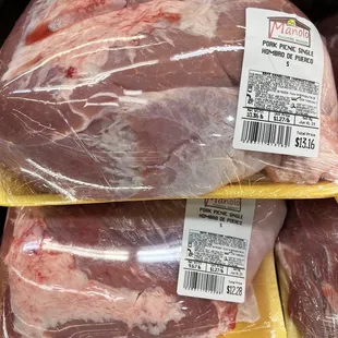 Very affordable meat here