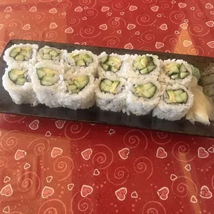 Avocado Cucumber Maki