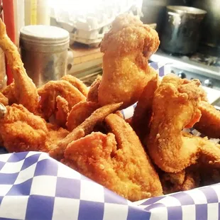 Whole wings are a permanent, daily fixture on our menu. On Fridays from 7 - 9pm, they're just .50 cents each!