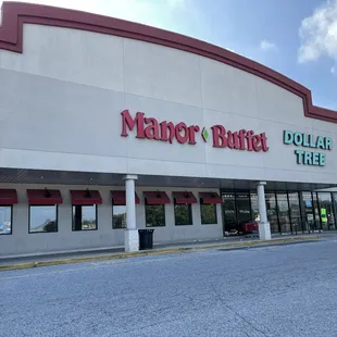 the front of the restaurant