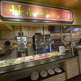 sushi and sashimi, interior