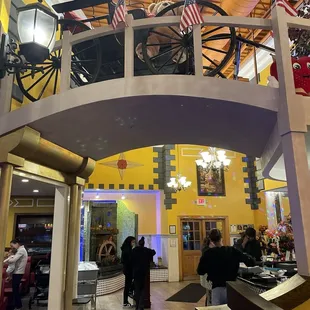 The decor is beautiful