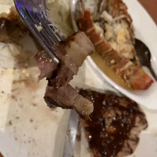 Steak and Lobster
