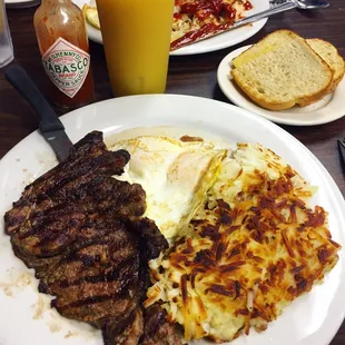 Steak and Eggs