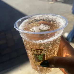 The only seltzer on the menu