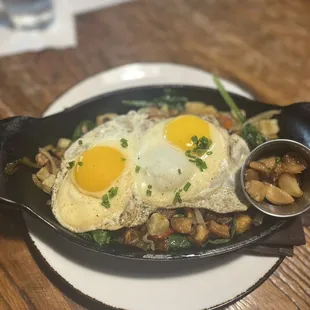 Wild hash skillet