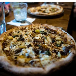 pizza, food