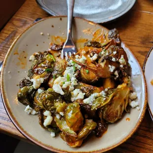 Buffalo brussels sprouts