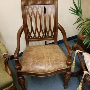 There were four of these matching chairs