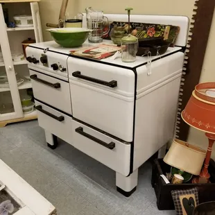 An old Sears oven priced at $350