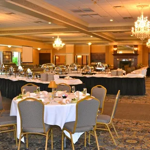 Room View with Buffet Set-up