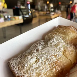 a pastry in a box