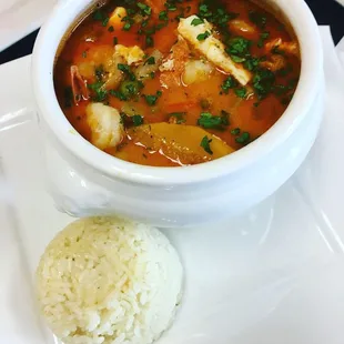 Camarones Peruvian Shrimp Chowder