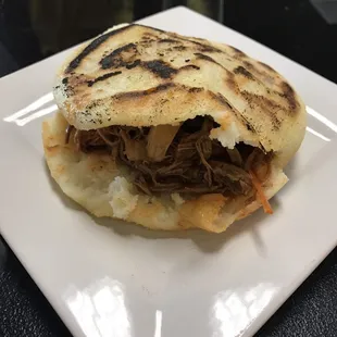 Beef Arepa