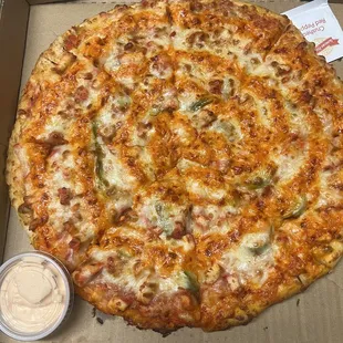 Peri Peri Chicken Pizza