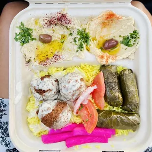 Falafel Plate! Yummm!