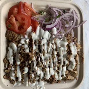 Chicken Shawarma Plate