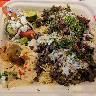 Lamb Shawarma Plate