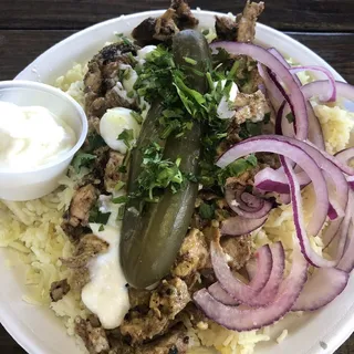 Chicken Shawarma Plate