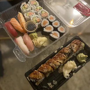 Manpuku roll and the combo