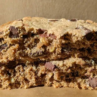 12/24/22 Whole Wheat Chocolate Walnut Cookie