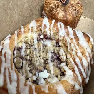 Everything Cream Cheese Danish