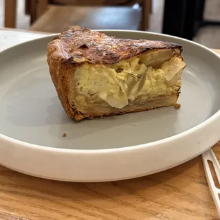 Herb and Potato Quiche (slice)
