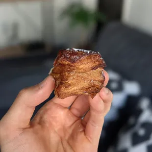 9/12/21 - Monkey Bread pull apart. Look at that browning/layering.