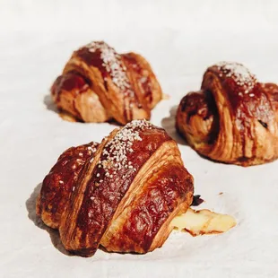 Pretzel Ham &amp; Cheese Croissant